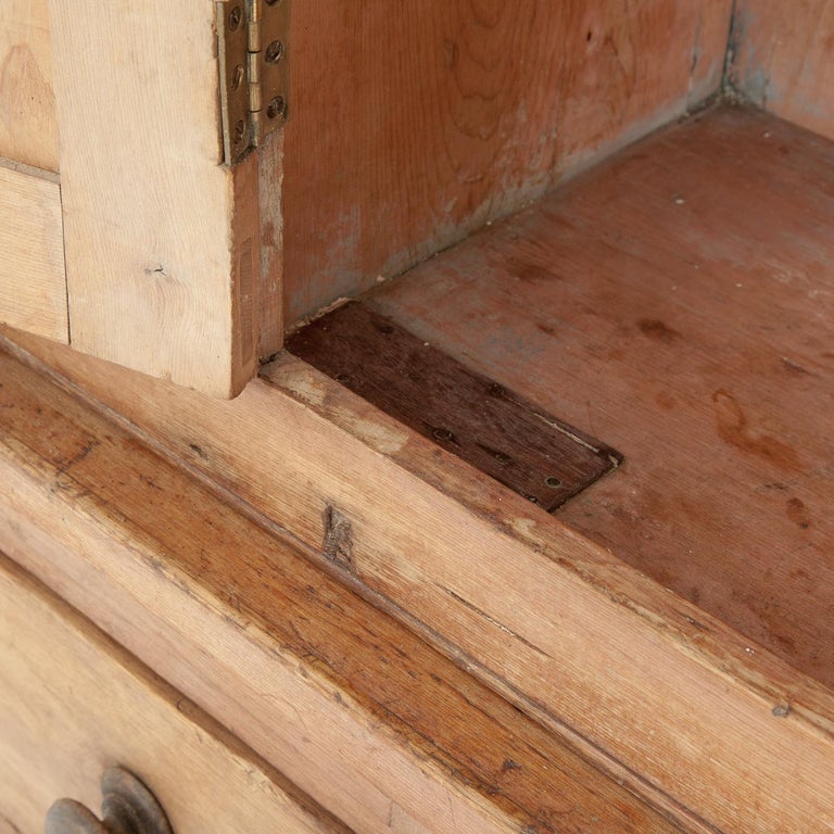 19th Century Pine Housekeeping Cupboard at 1stDibs