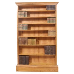 19. Jahrhundert Offenes Bücherregal aus Kiefer