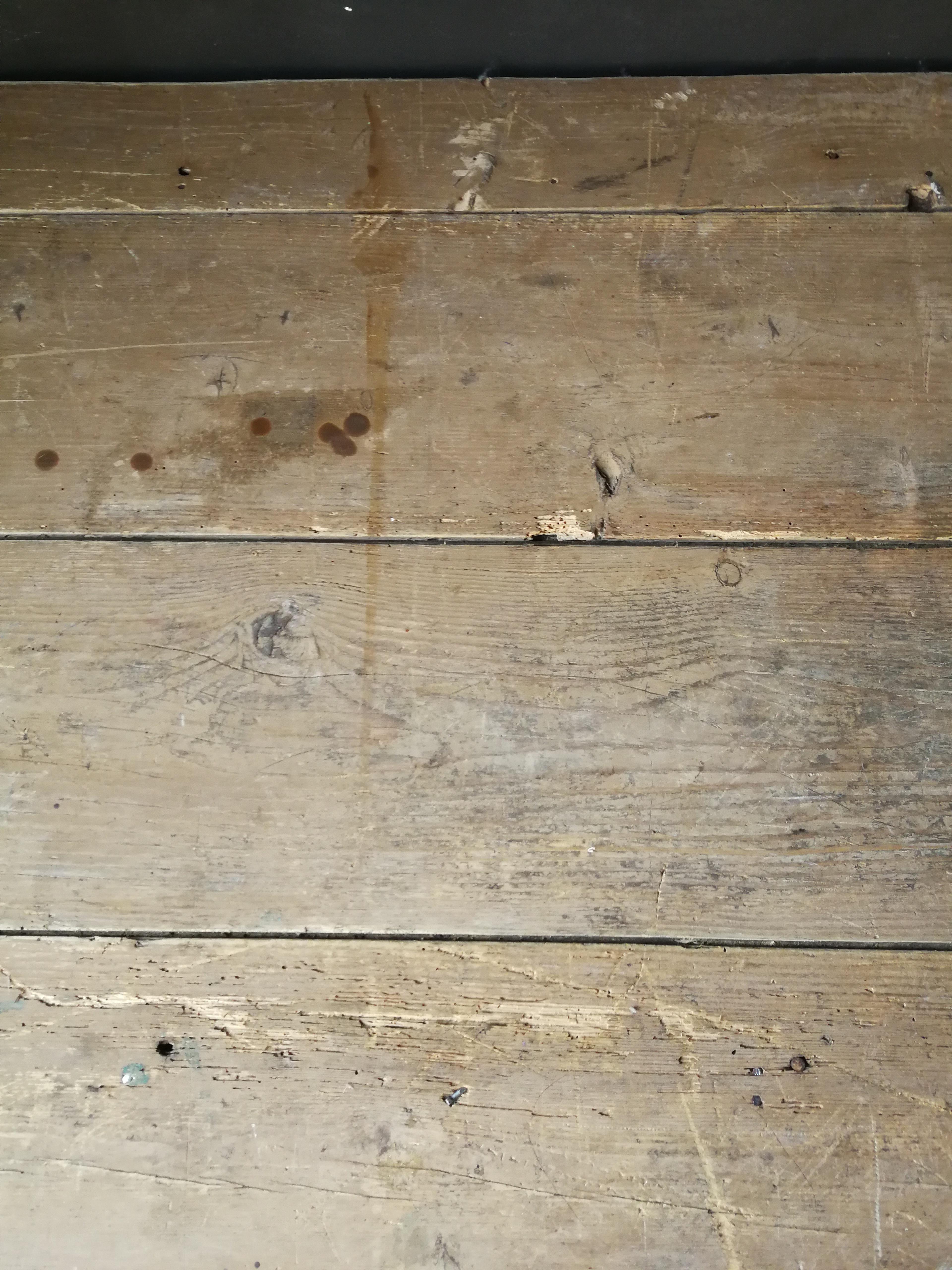 19th Century Pine Refectory Table In Fair Condition In Merchtem, Merchtem