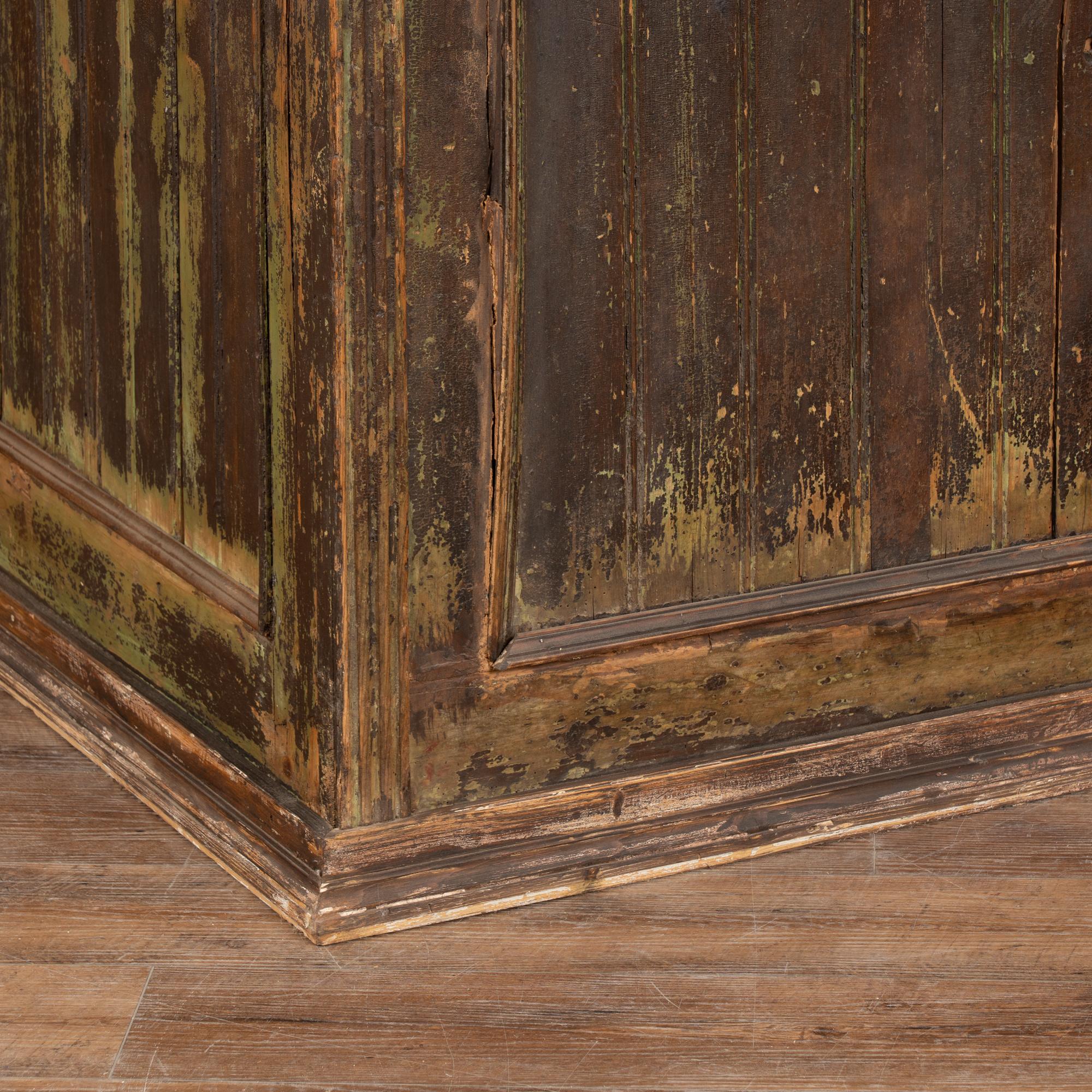 19th Century Pine Shop Counter Rustic Kitchen Island For Sale 6