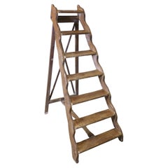 19th Century Pine Step Ladder This is a very useful and not unattractive piece