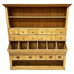 19th Century, Pine Store Display Cabinet