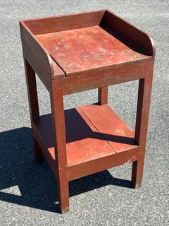 19th Century Pine Two Tier Wash Stand