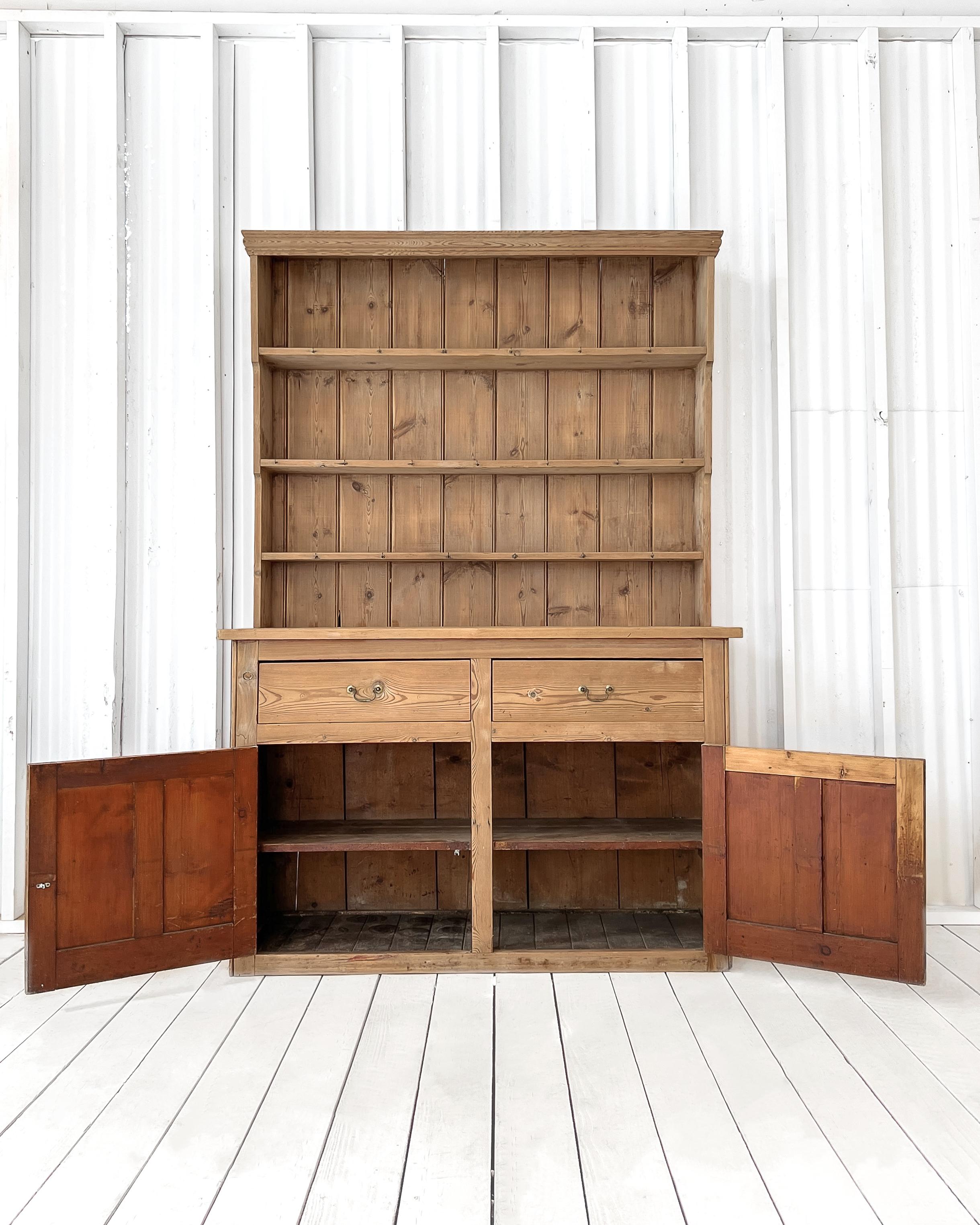 19th Century Pine Welsh Dresser 11