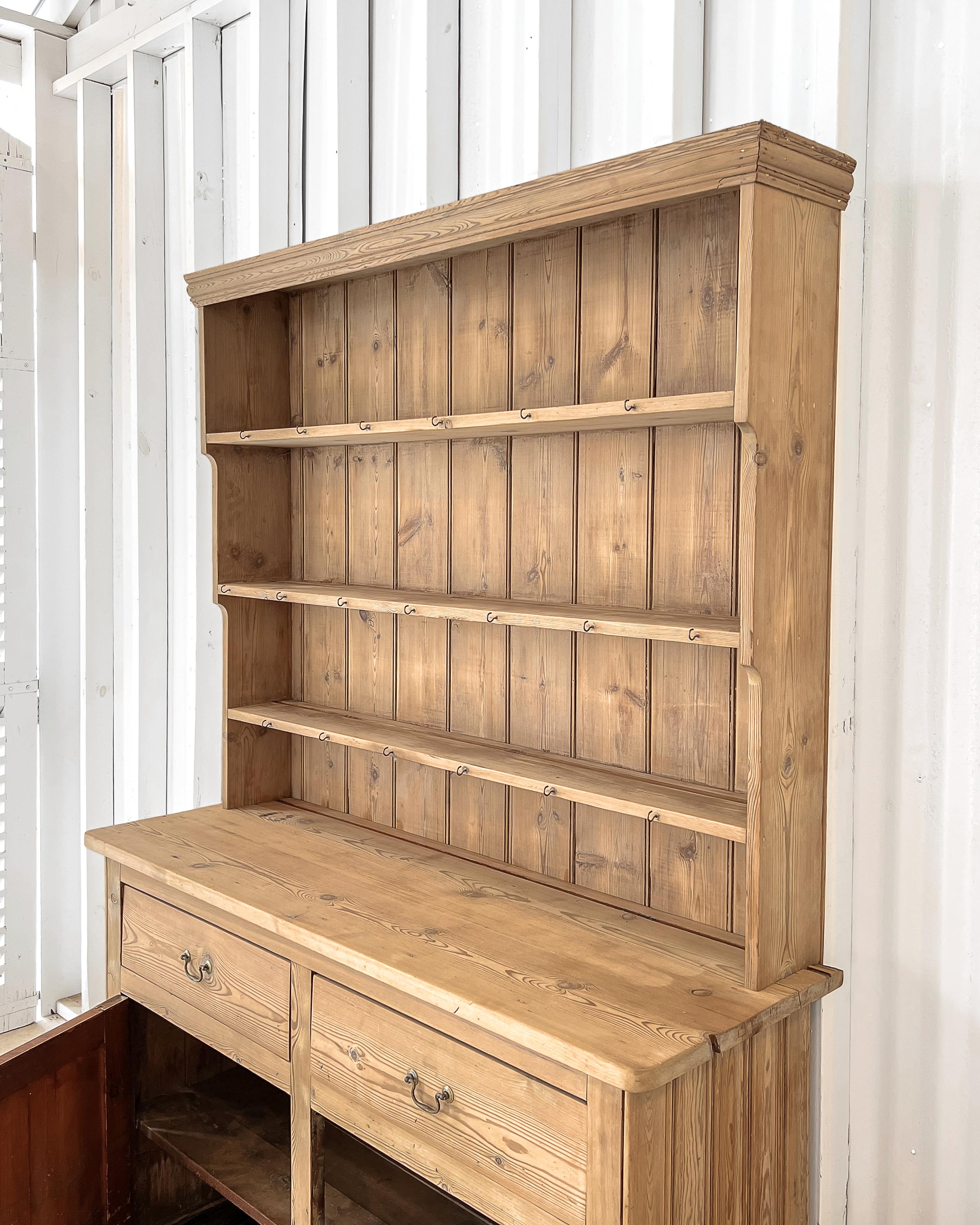 19th Century Pine Welsh Dresser 13