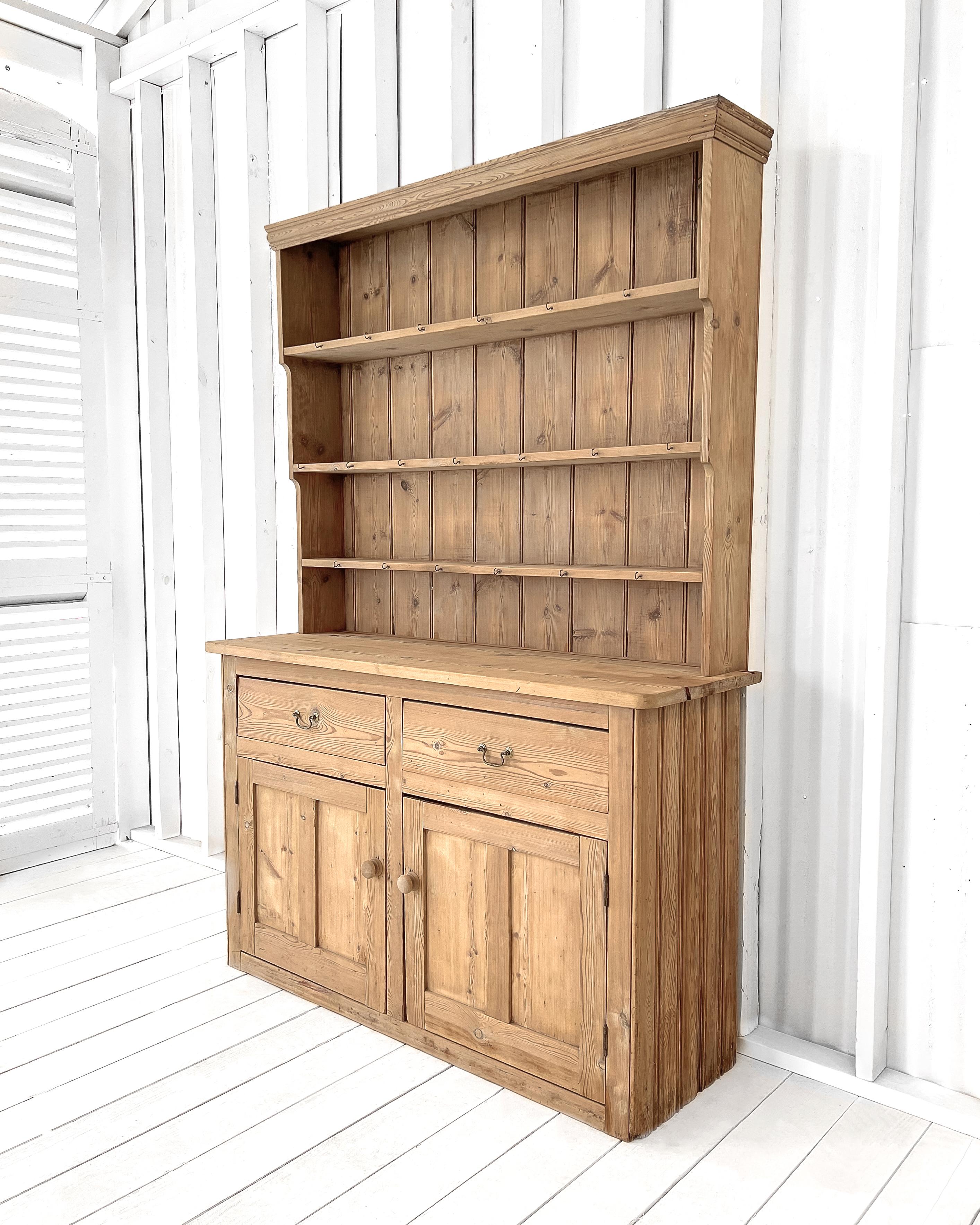 19th Century Pine Welsh Dresser 14