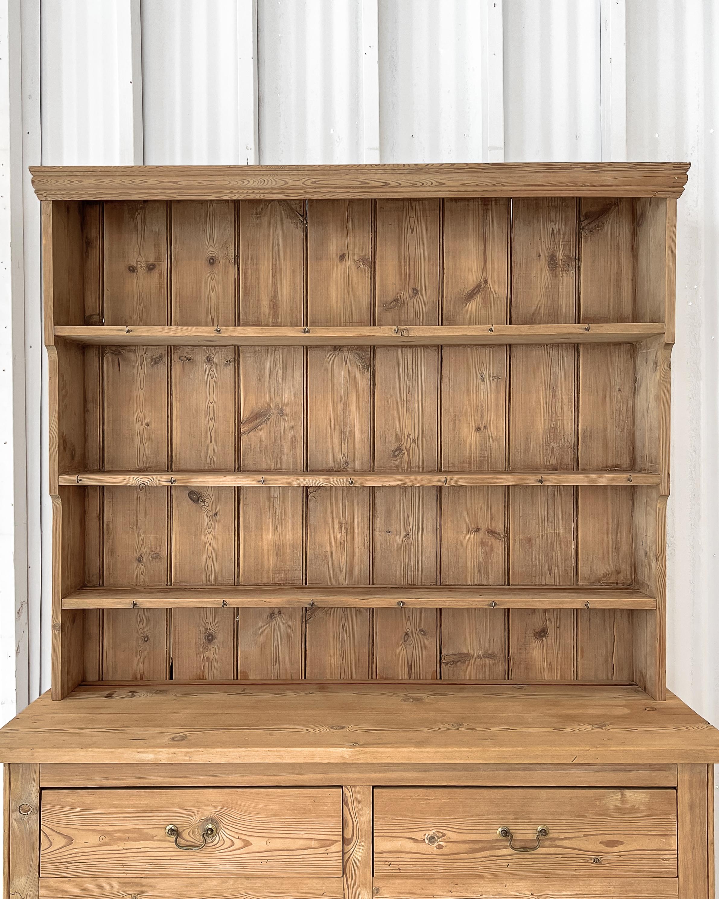 19th Century Pine Welsh Dresser 3