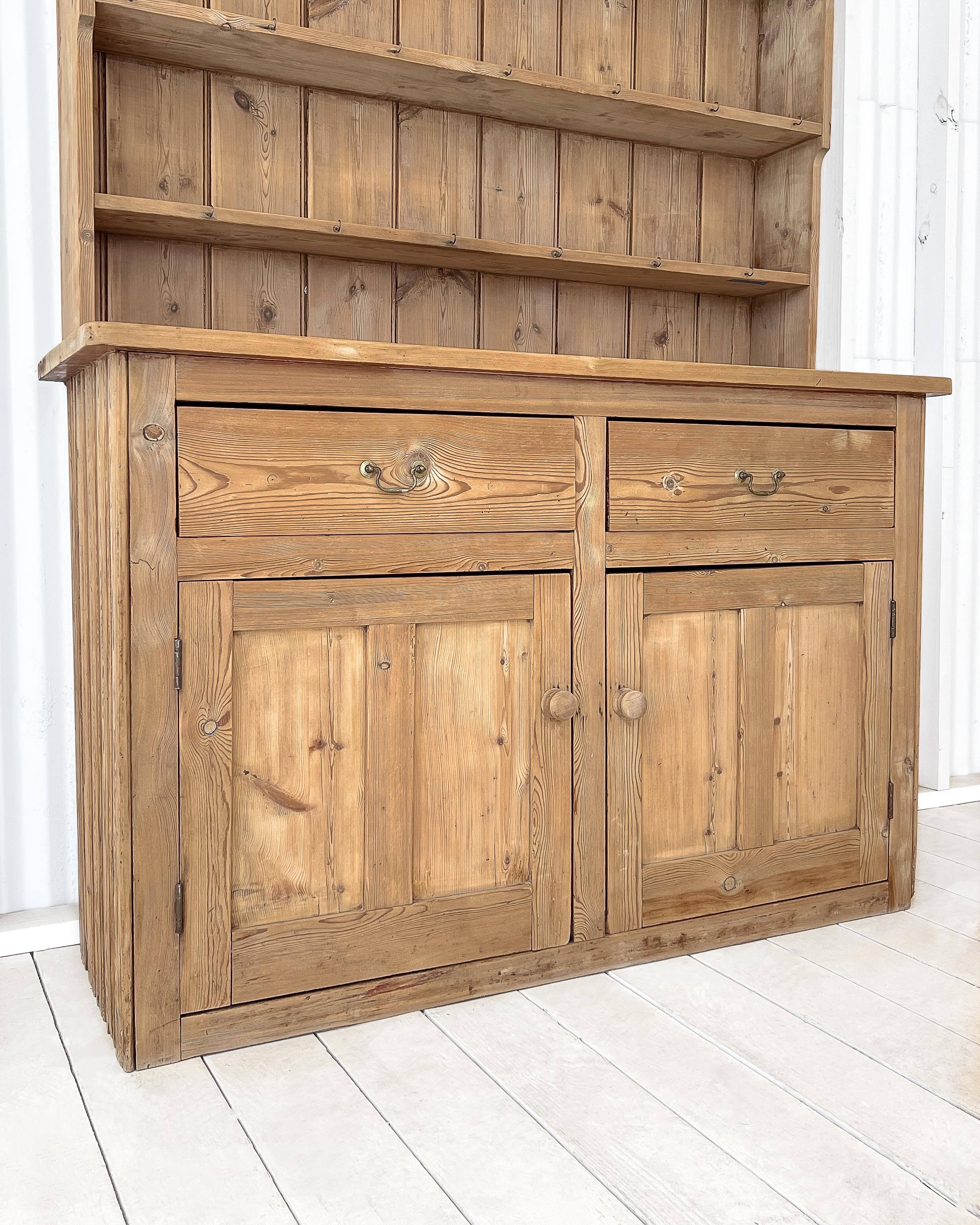 19th Century Pine Welsh Dresser 5