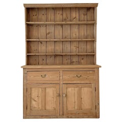 19th Century Pine Welsh Dresser