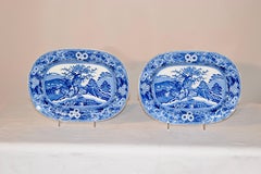 Piatti da portata "Piping Shepherd" del XIX secolo