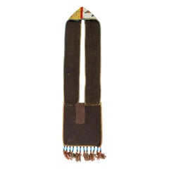 Borsa a bandoliera con perline dei Cree delle pianure del XIX secolo