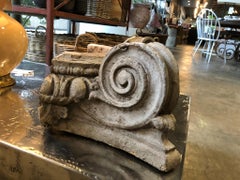 19th Century Plaster Capital