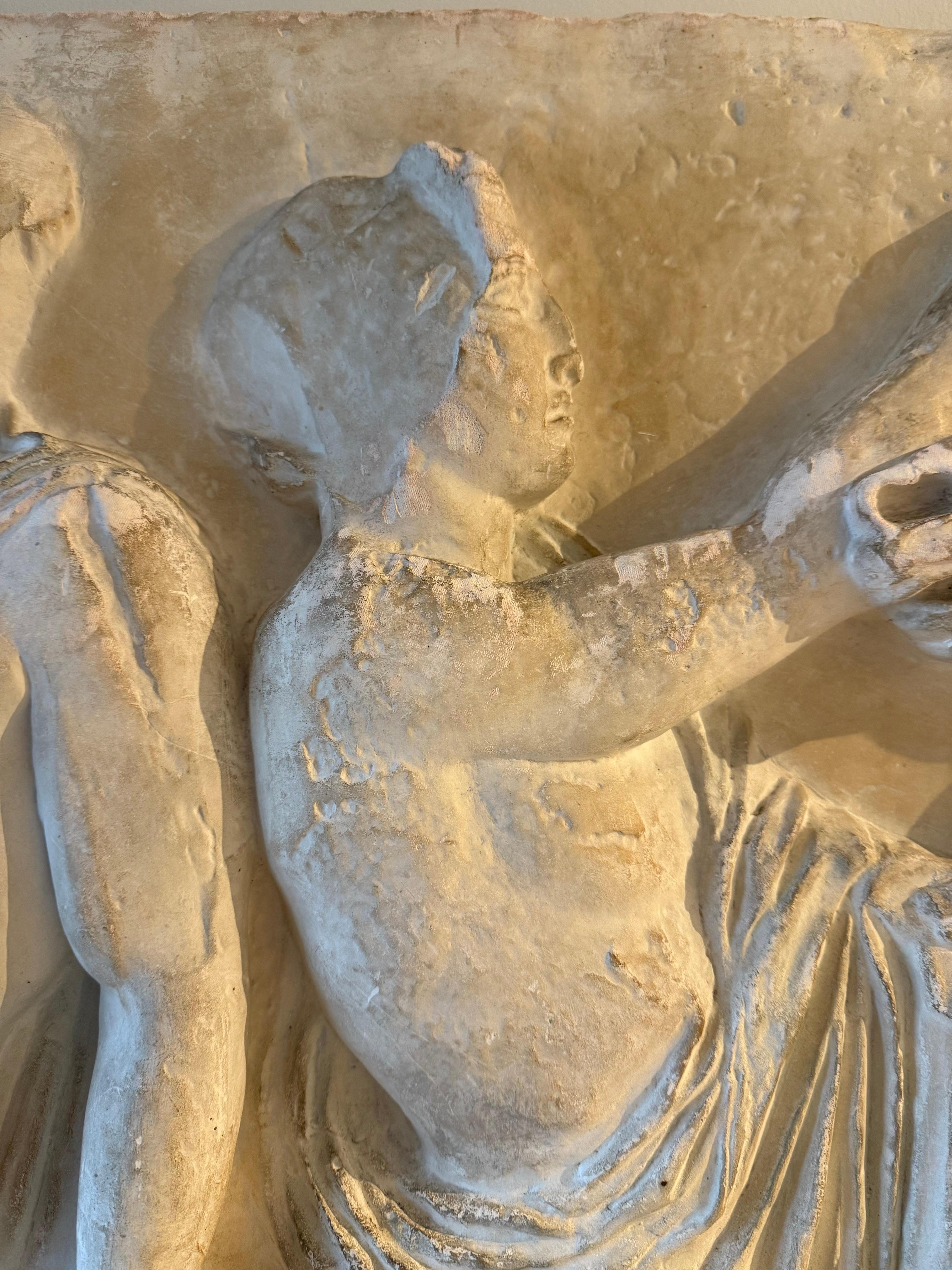 Calco in gesso del XIX secolo del Fregio del Partenone 1