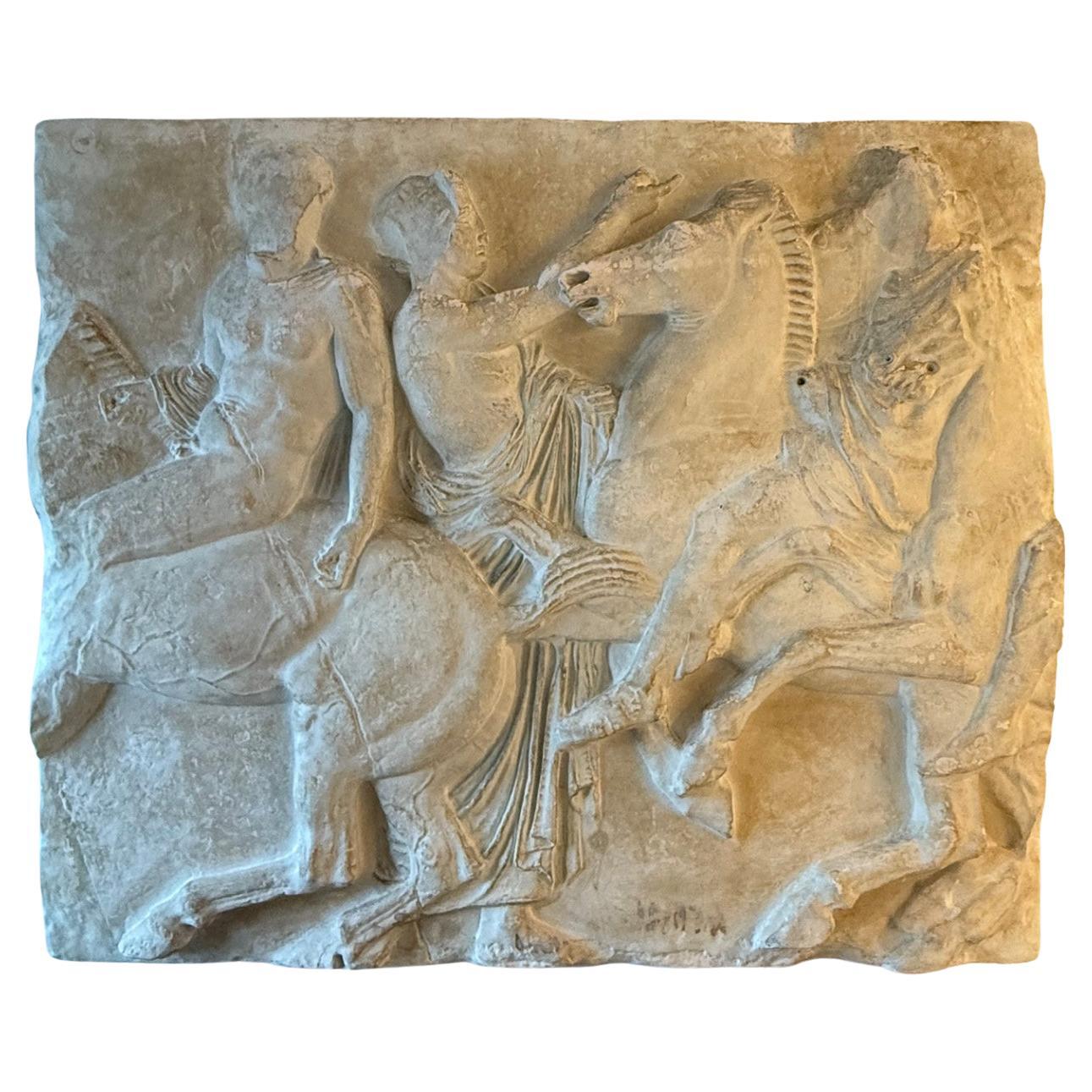 Calco in gesso del XIX secolo del Fregio del Partenone