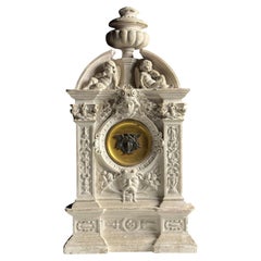 19th-century plaster scale model of a chapel