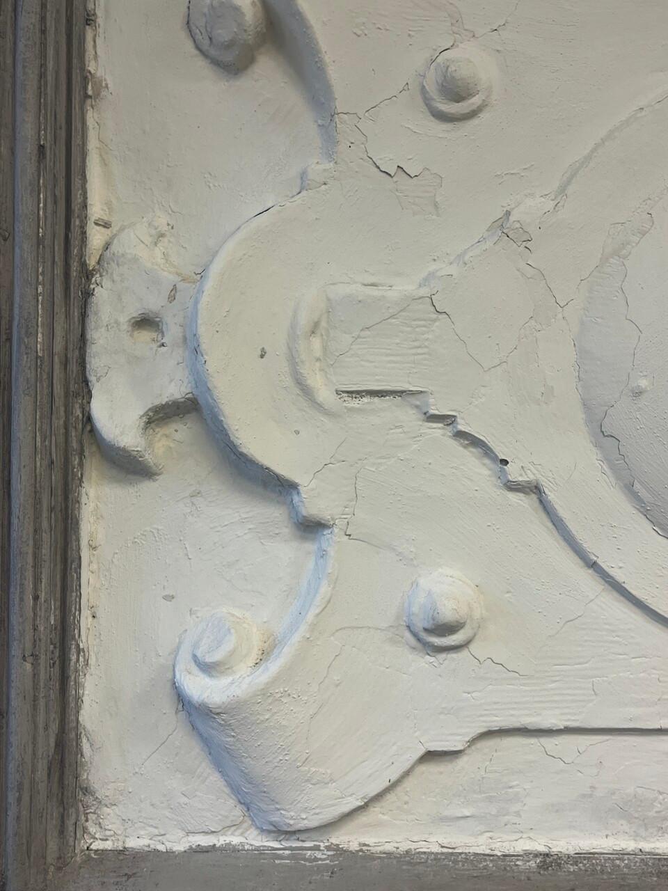 Belgian 19th Century Plaster & Wood Trade Relief from 1897 World's Fair, Brussels For Sale