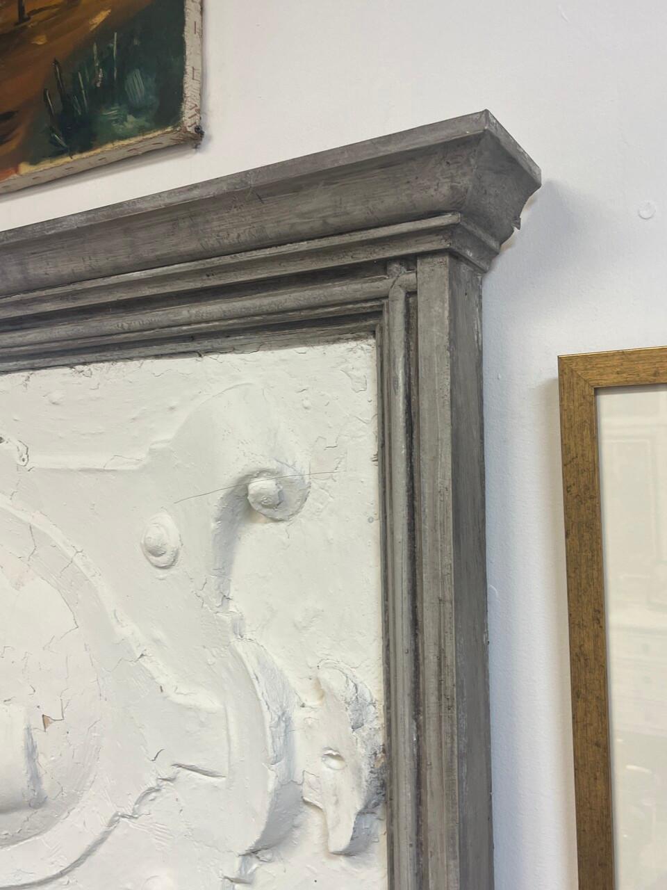 19th Century Plaster & Wood Trade Relief from 1897 World's Fair, Brussels For Sale 1