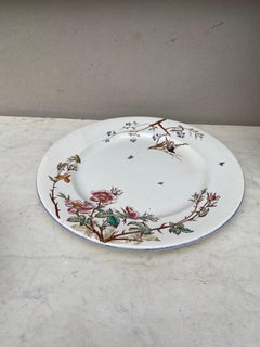 19th Century Plate Vieillard Bordeaux Service Nella