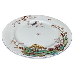 19th Century Plate Vieillard Bordeaux Service Nella