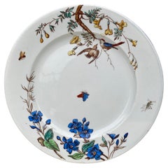 19th Century Plate Vieillard Bordeaux Service Nella