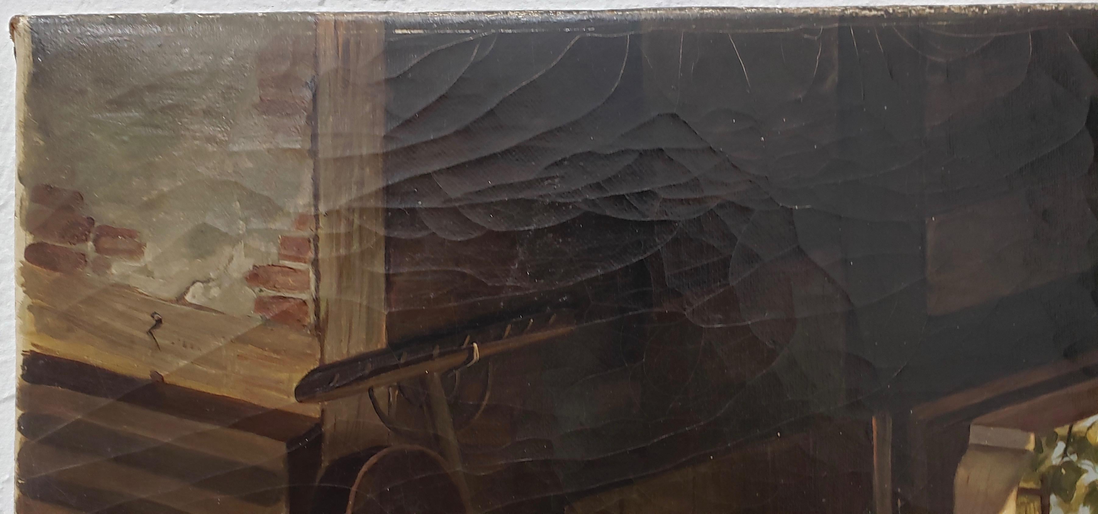 Hand-Painted 19th Century 