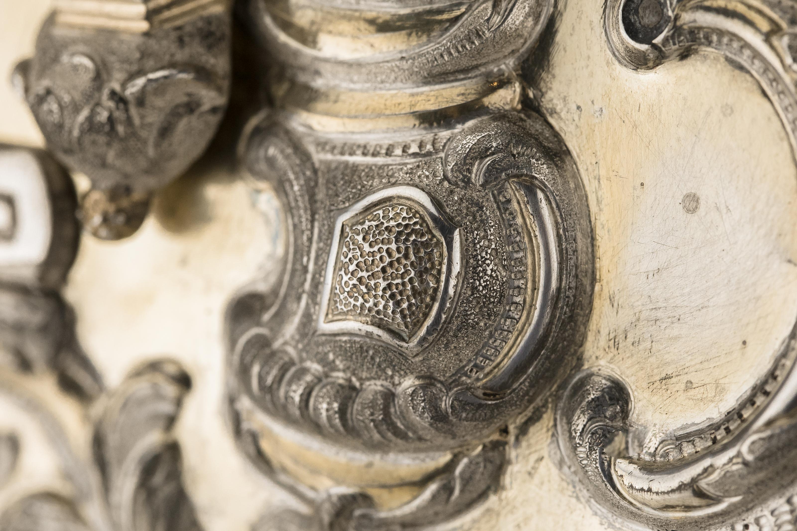 19th Century Polish Silver Torah Shield In Good Condition In New York, NY