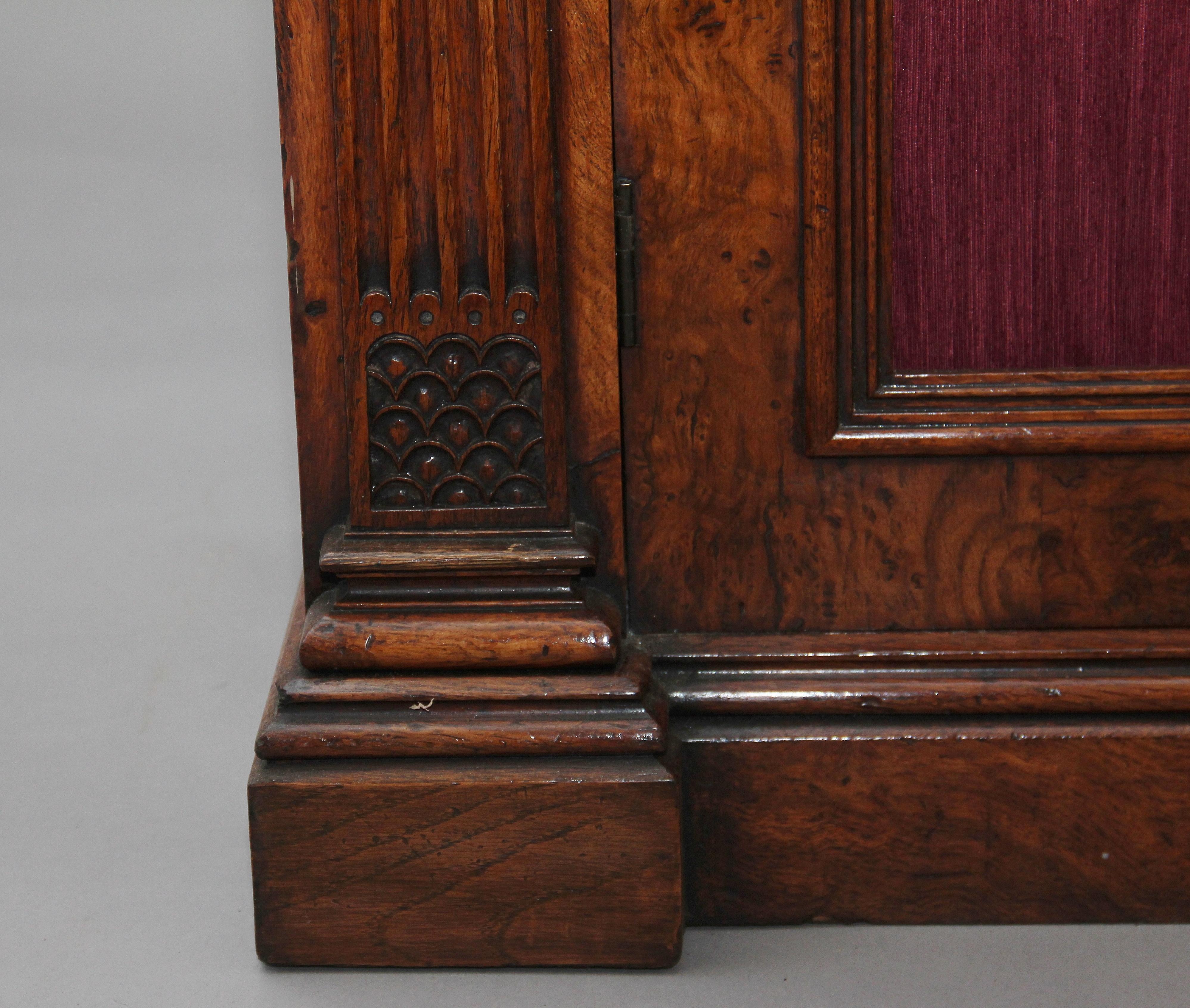 19th Century Pollard Oak Cabinet For Sale 6