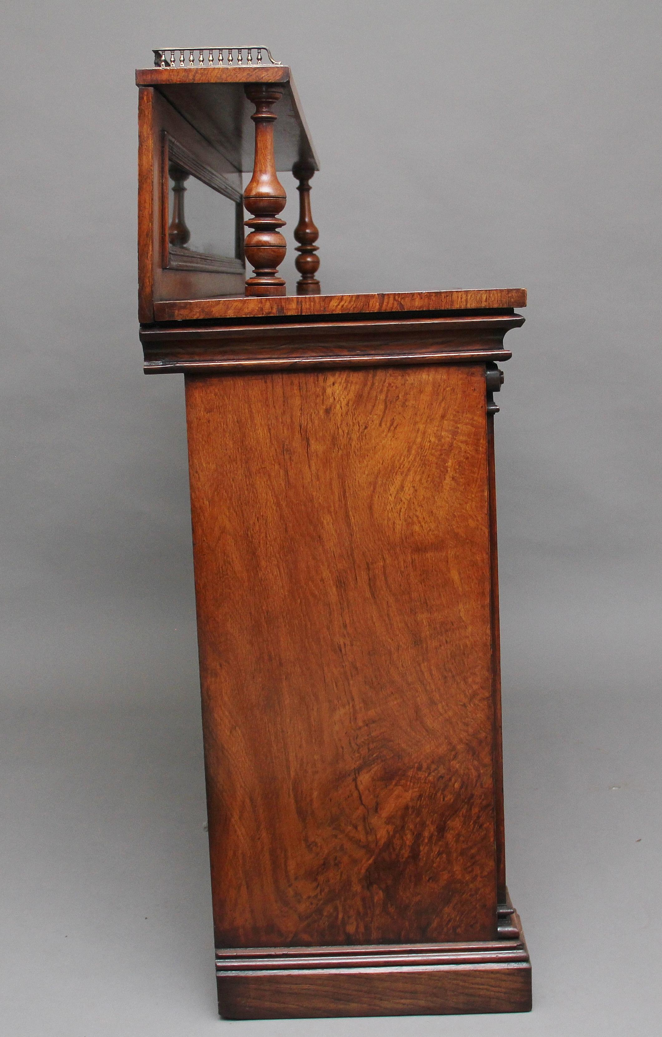 British 19th Century Pollard Oak Cabinet For Sale