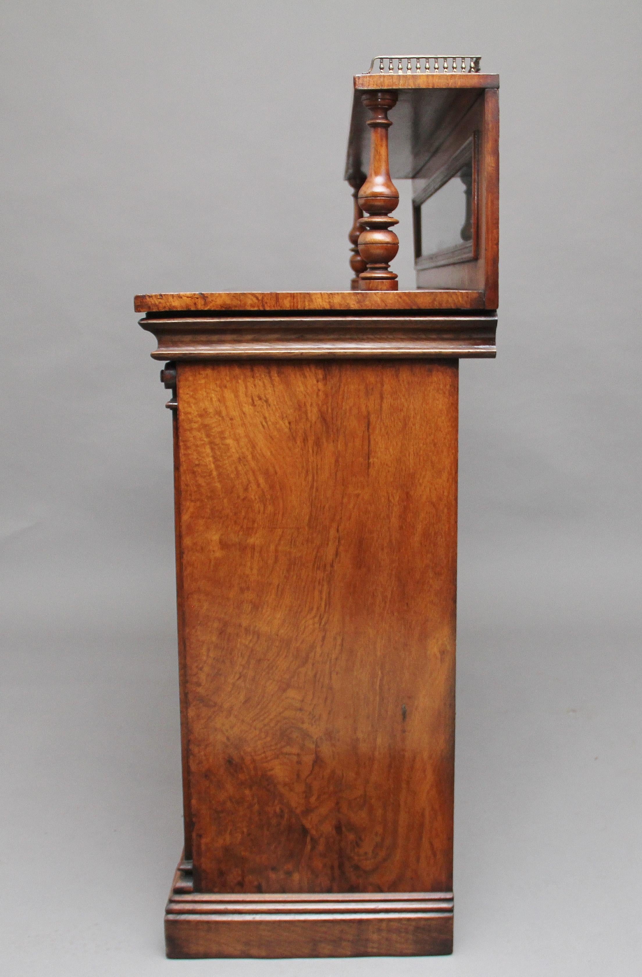 Mid-19th Century 19th Century Pollard Oak Cabinet For Sale