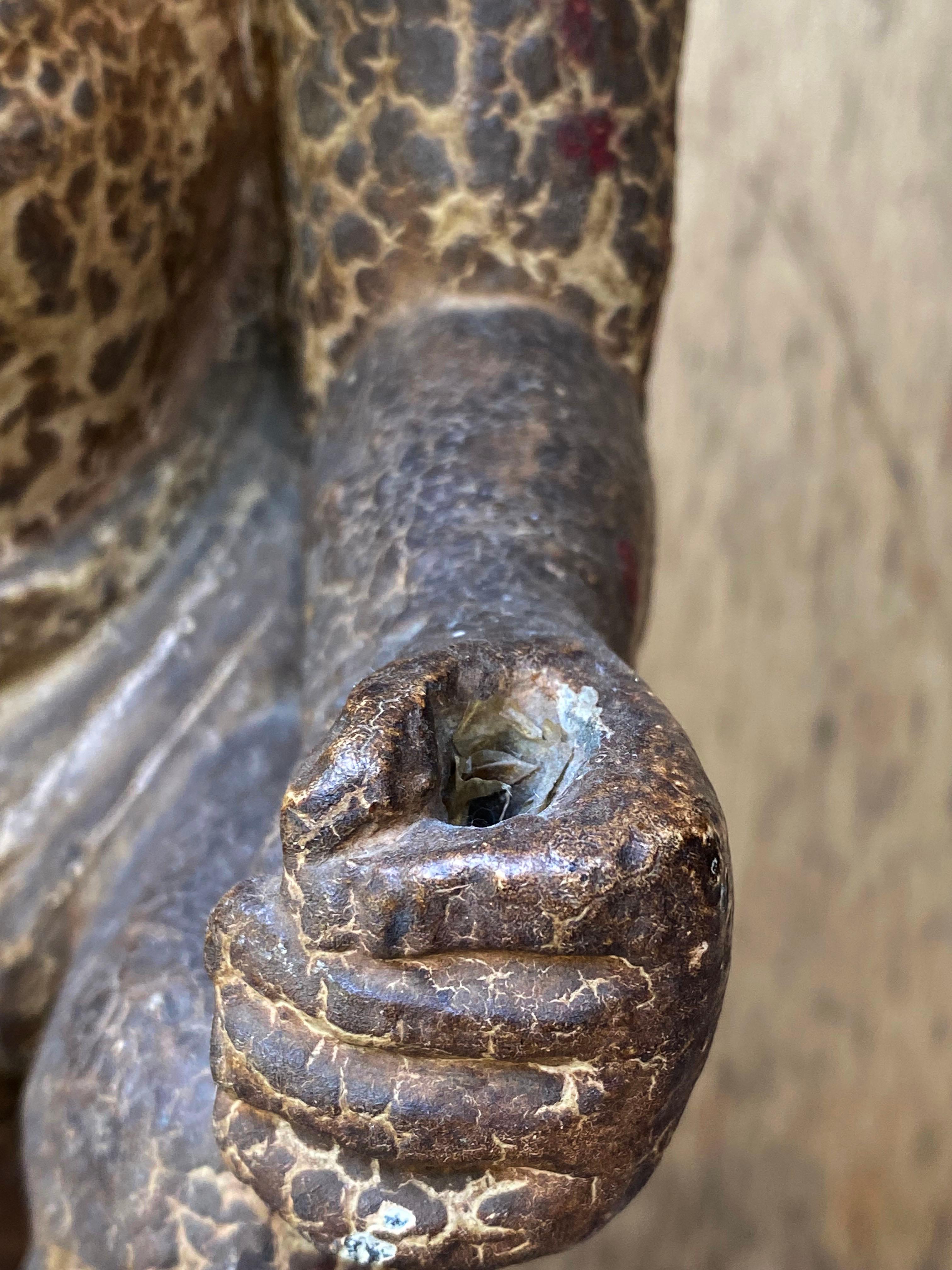 Gesù del Getsemani policromo del XIX secolo in vendita 3