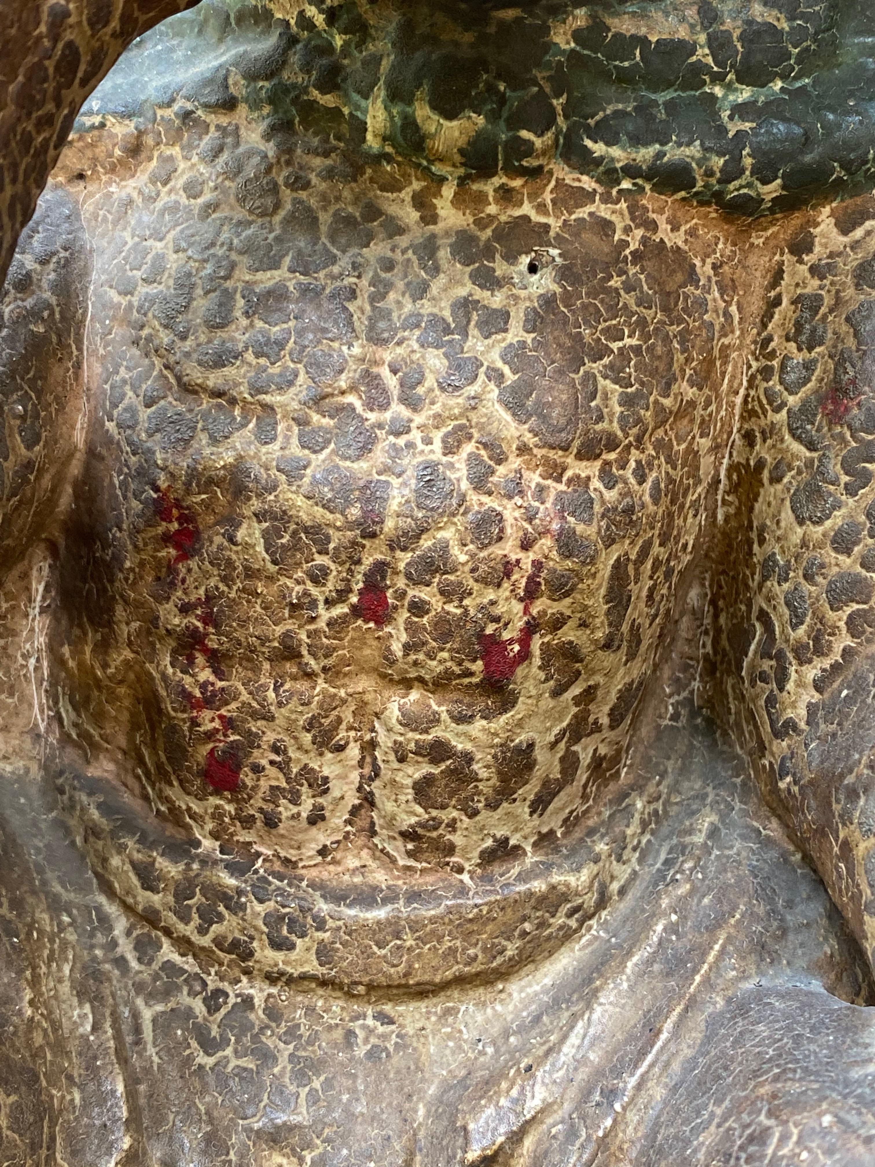 Gesù del Getsemani policromo del XIX secolo in vendita 5