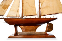 19th Century Pond Yacht