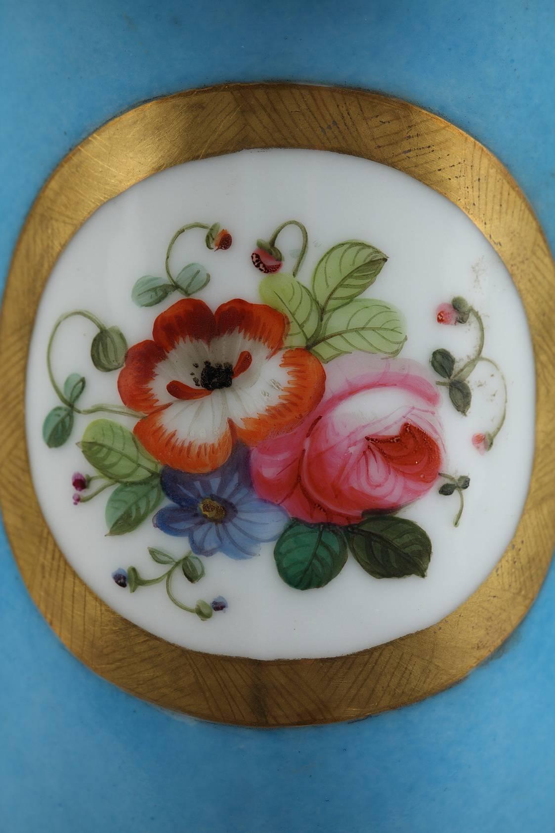 19th Century Porcelain and Ormolu Jardinière In Good Condition In Paris, FR