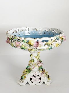 19th Century Porcelain Fruit Bowl, Germany