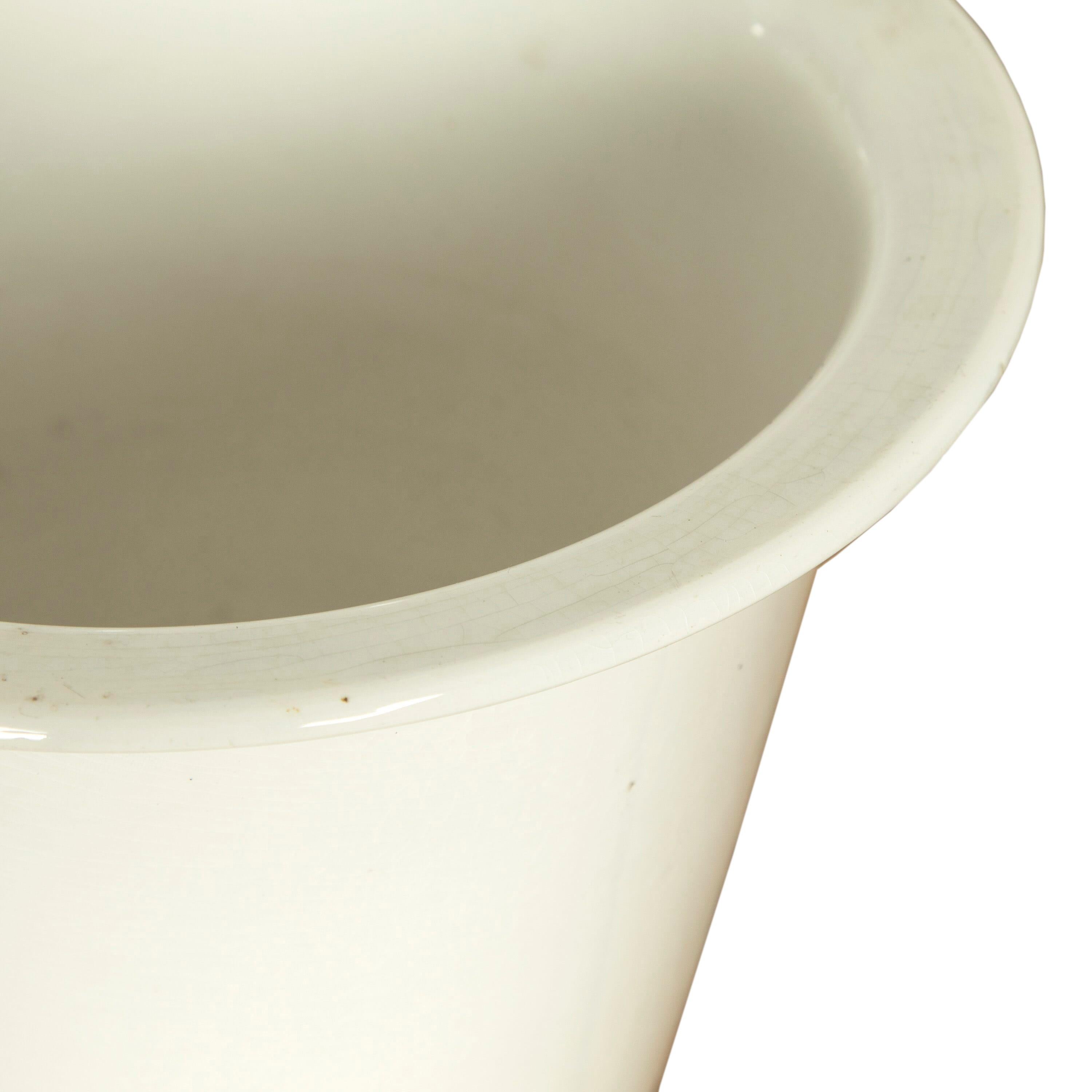 Dutch 19th Century Porcelain Ice Bucket