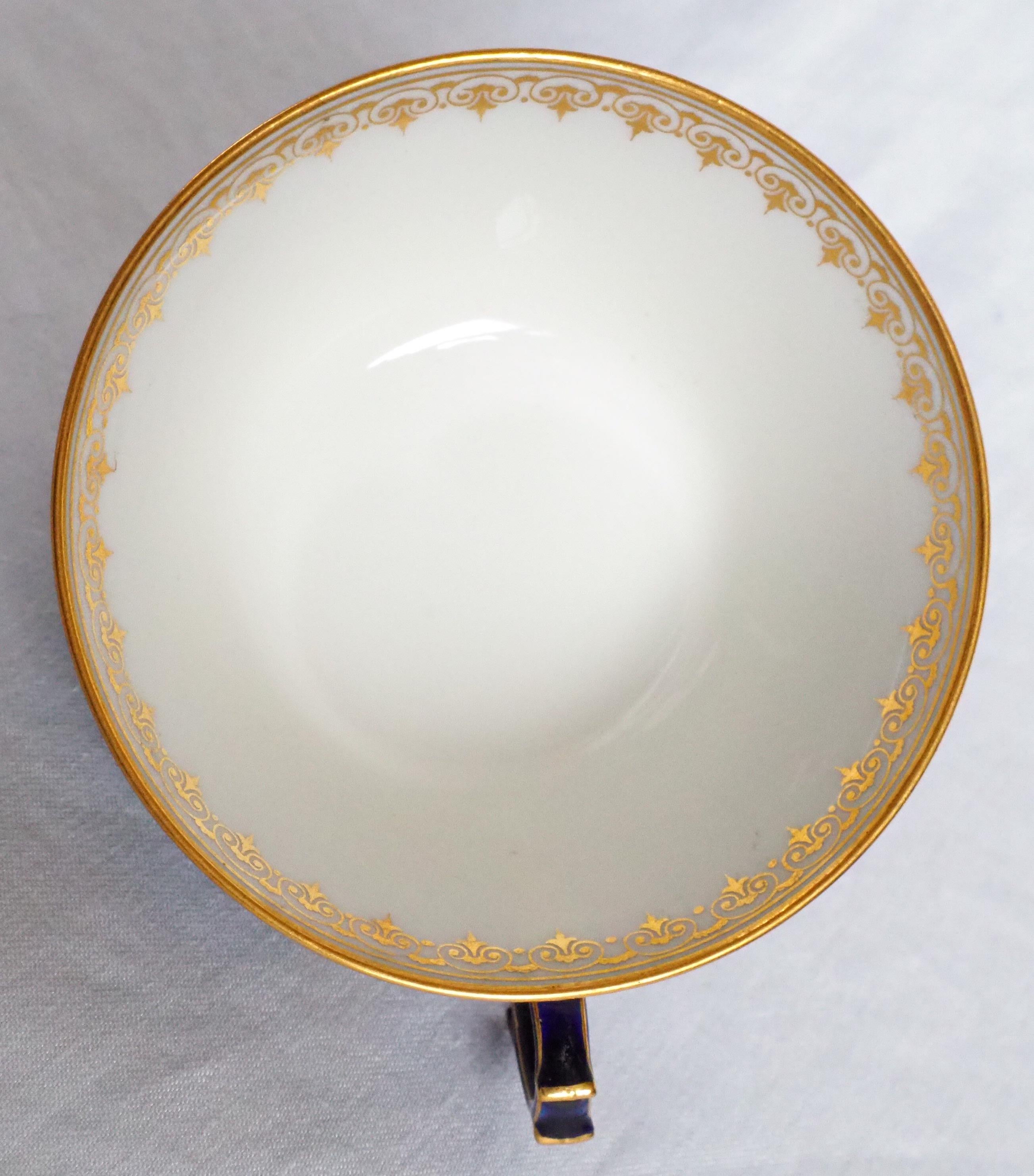 19th Century Porcelain Tea Cup / Coffee Cup, Sevres Manufacture, Signed 7