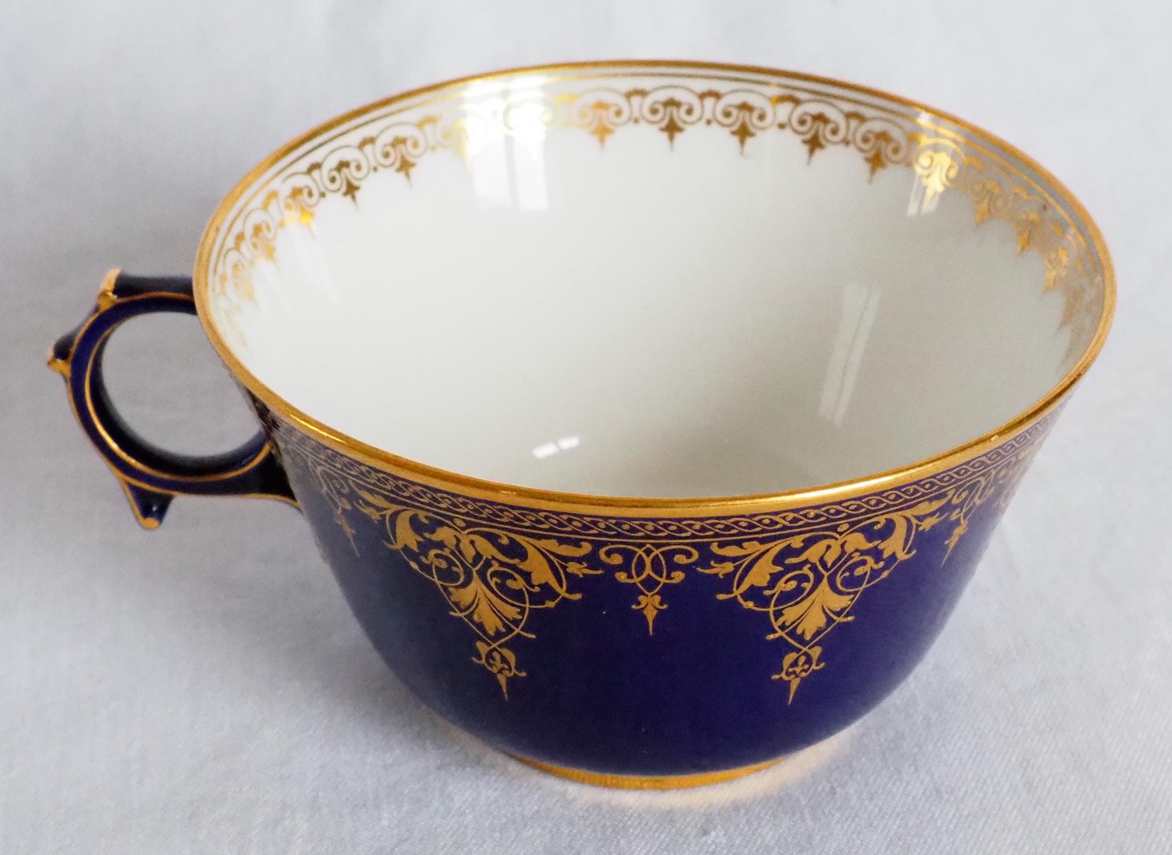 19th Century Porcelain Tea Cup / Coffee Cup, Sevres Manufacture, Signed 3