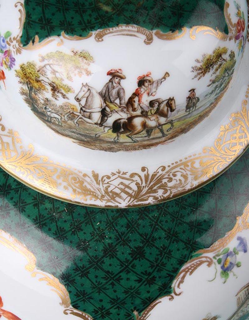19th Century Porcelain Vases by Helena Wolfsohn, Dresden 6