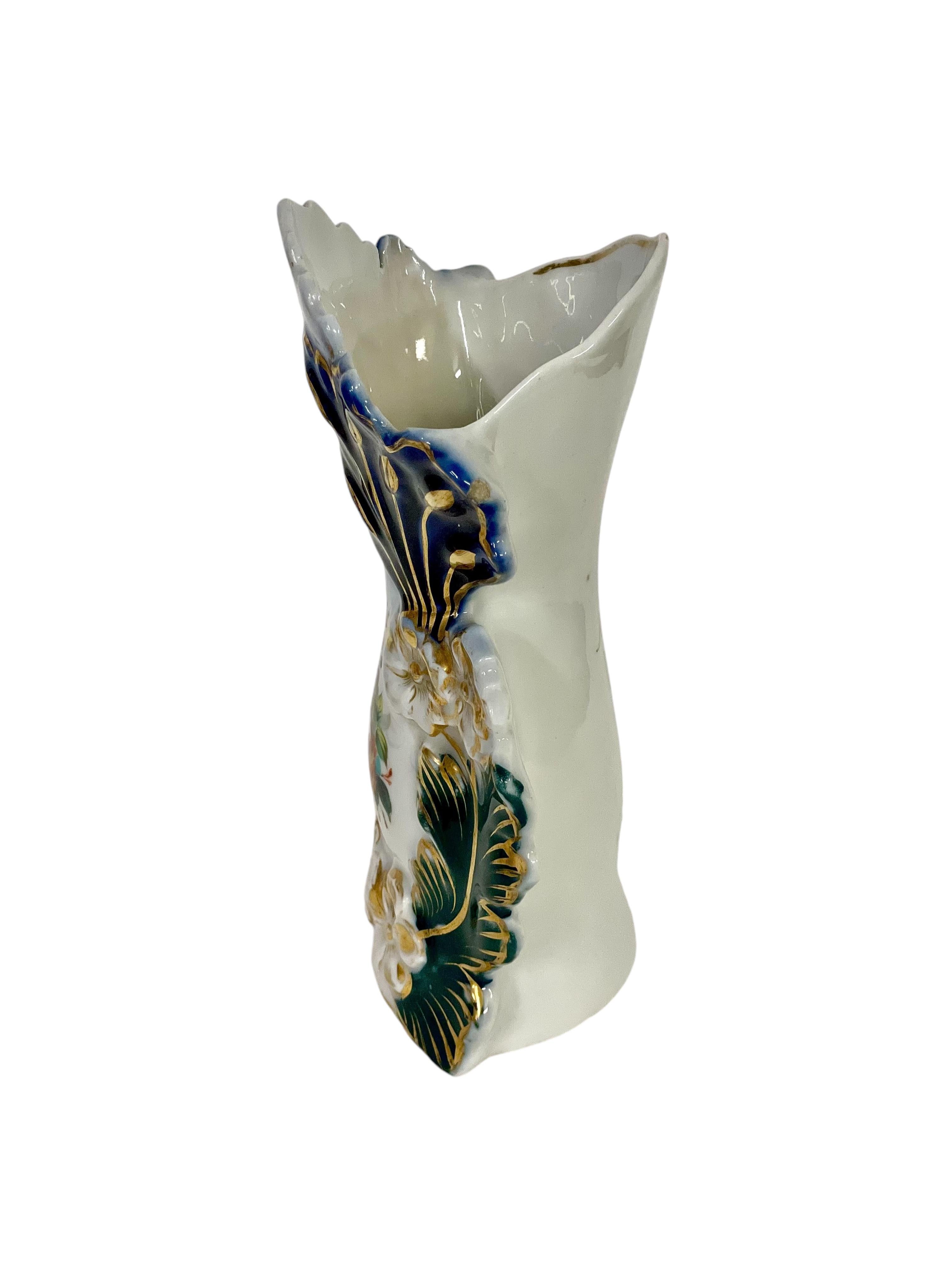 Vaso da sposa Porcelaine de Paris del XIX secolo In condizioni buone in vendita a LA CIOTAT, FR