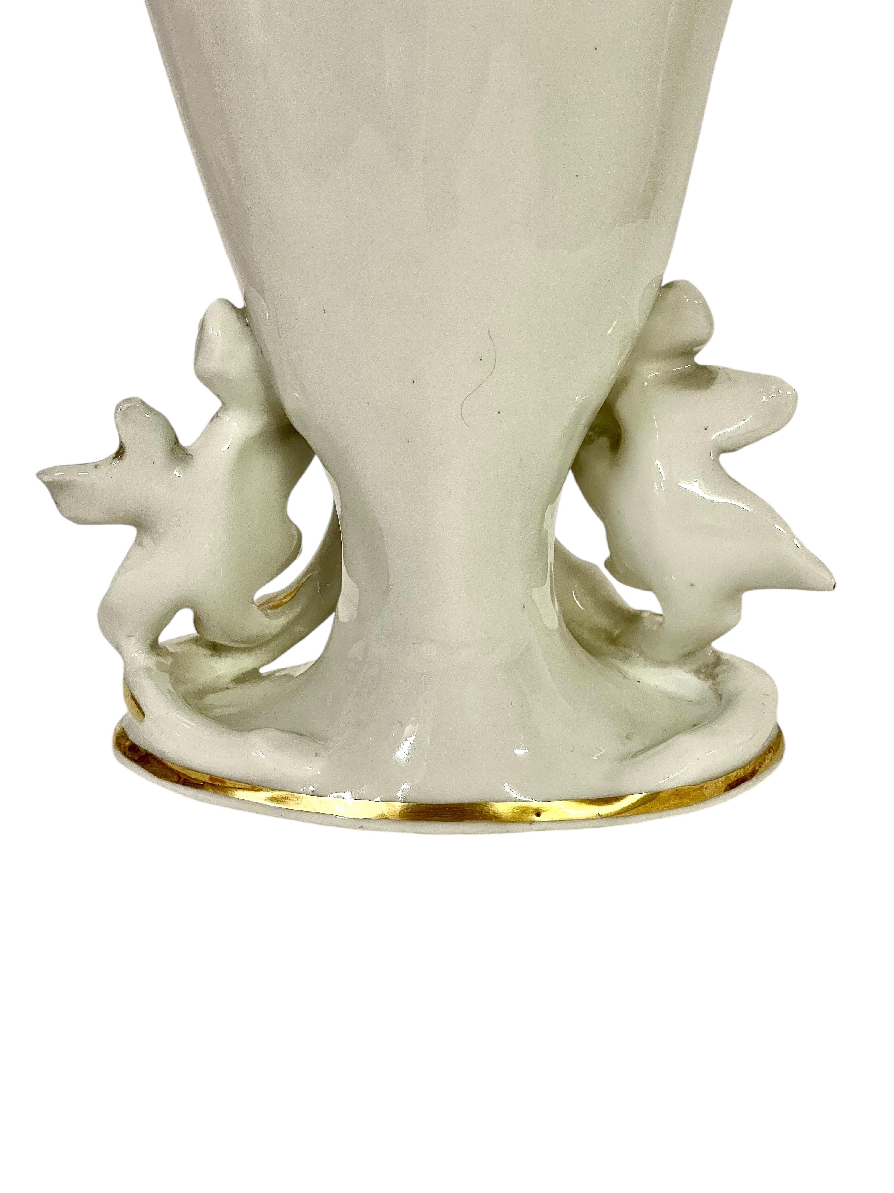 Vaso da sposa Porcelaine de Paris del XIX secolo in vendita 2