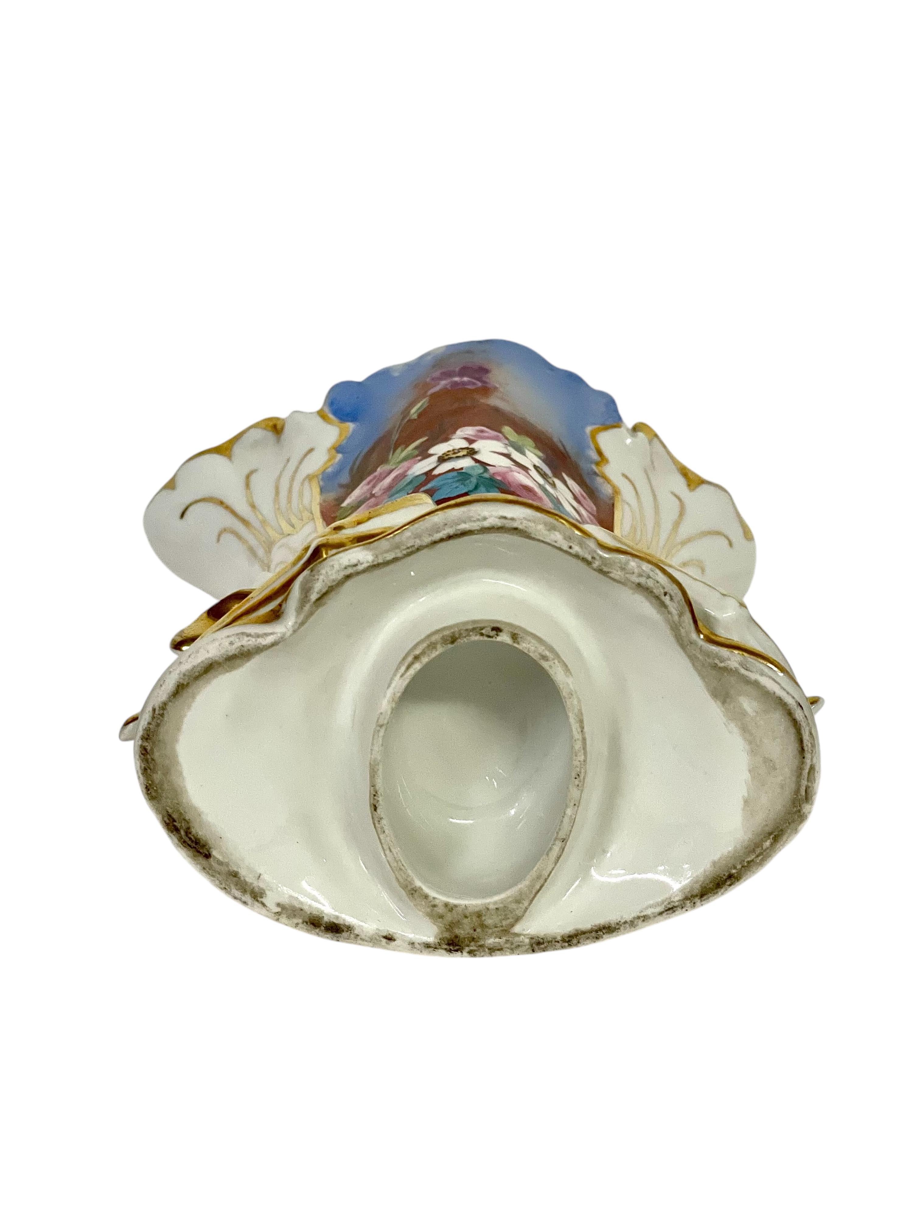Vaso da sposa Porcelaine de Paris del XIX secolo in vendita 3