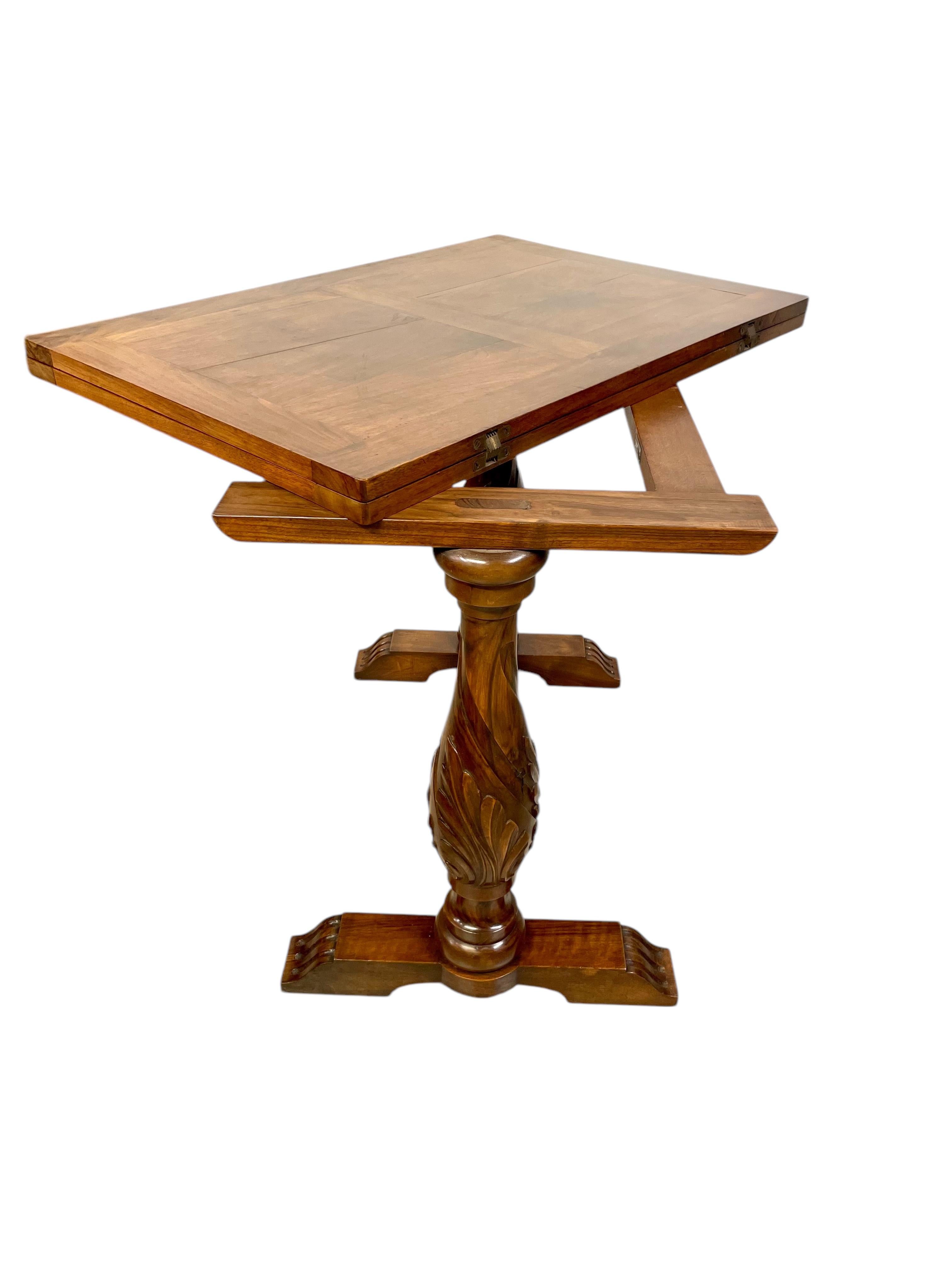Mesa de comedor Portefeuille del siglo XIX en venta 10