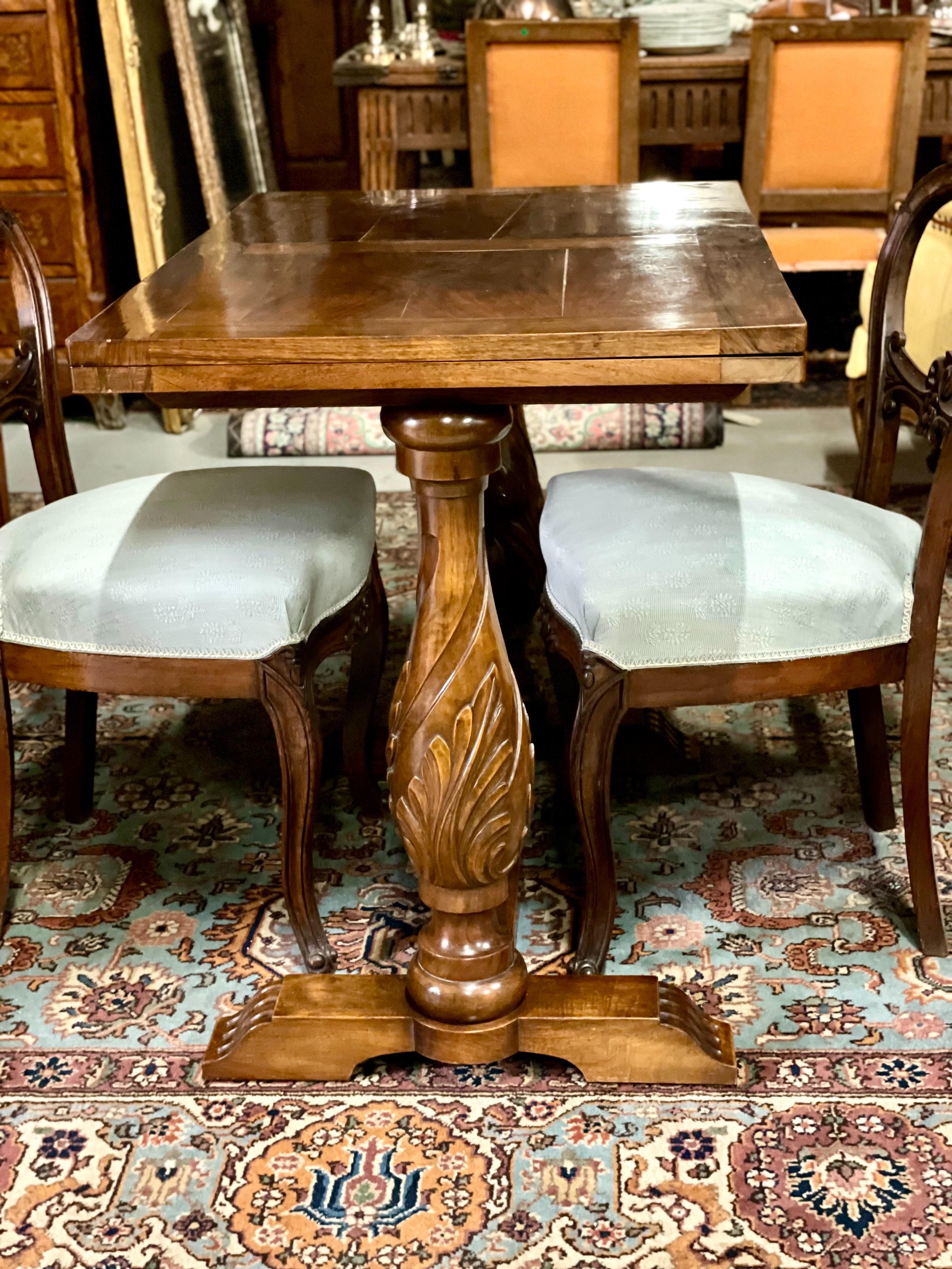 Mesa de comedor Portefeuille del siglo XIX en venta 14
