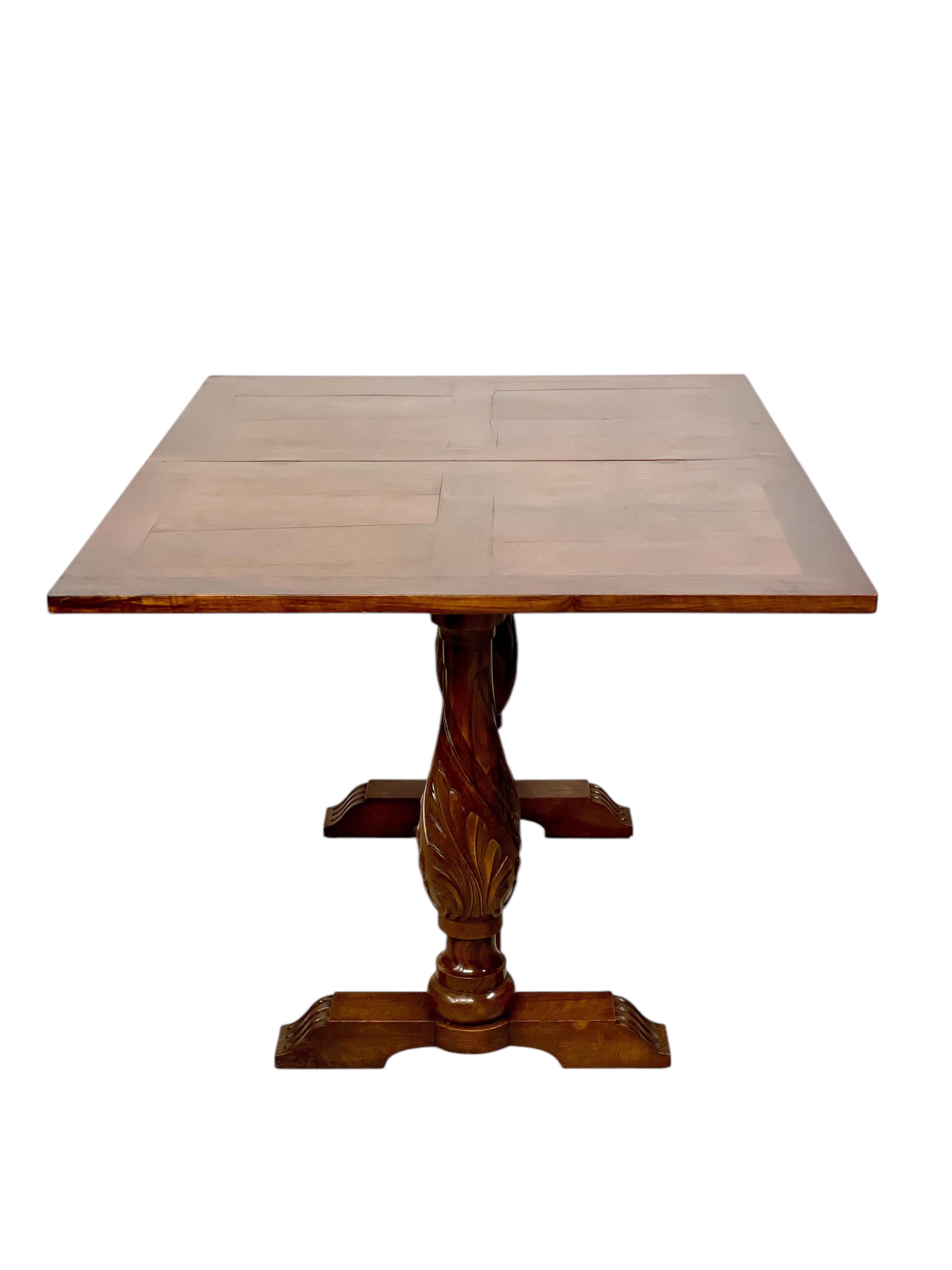 Mesa de comedor Portefeuille del siglo XIX en venta 4