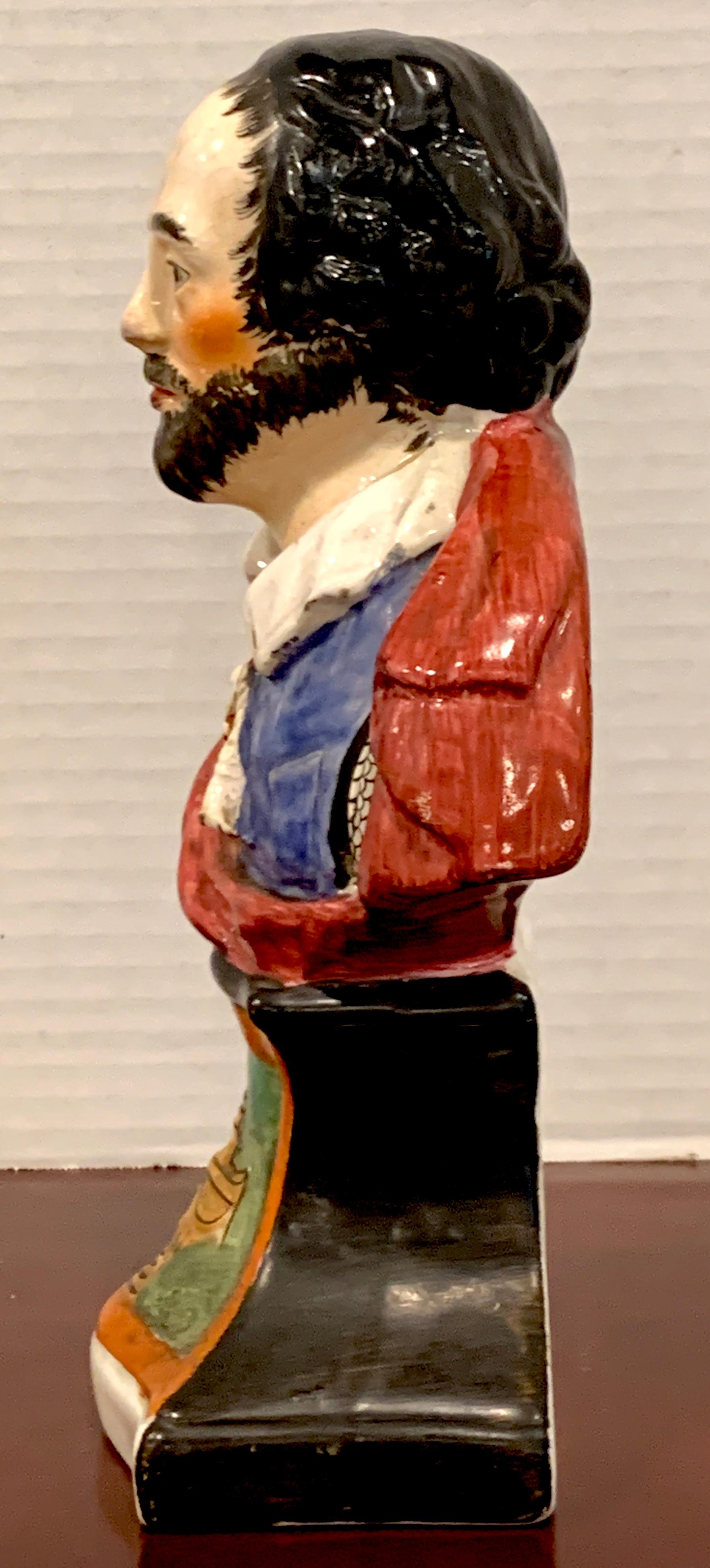 Busto ritratto di William Shakespeare del XIX secolo in vendita 4
