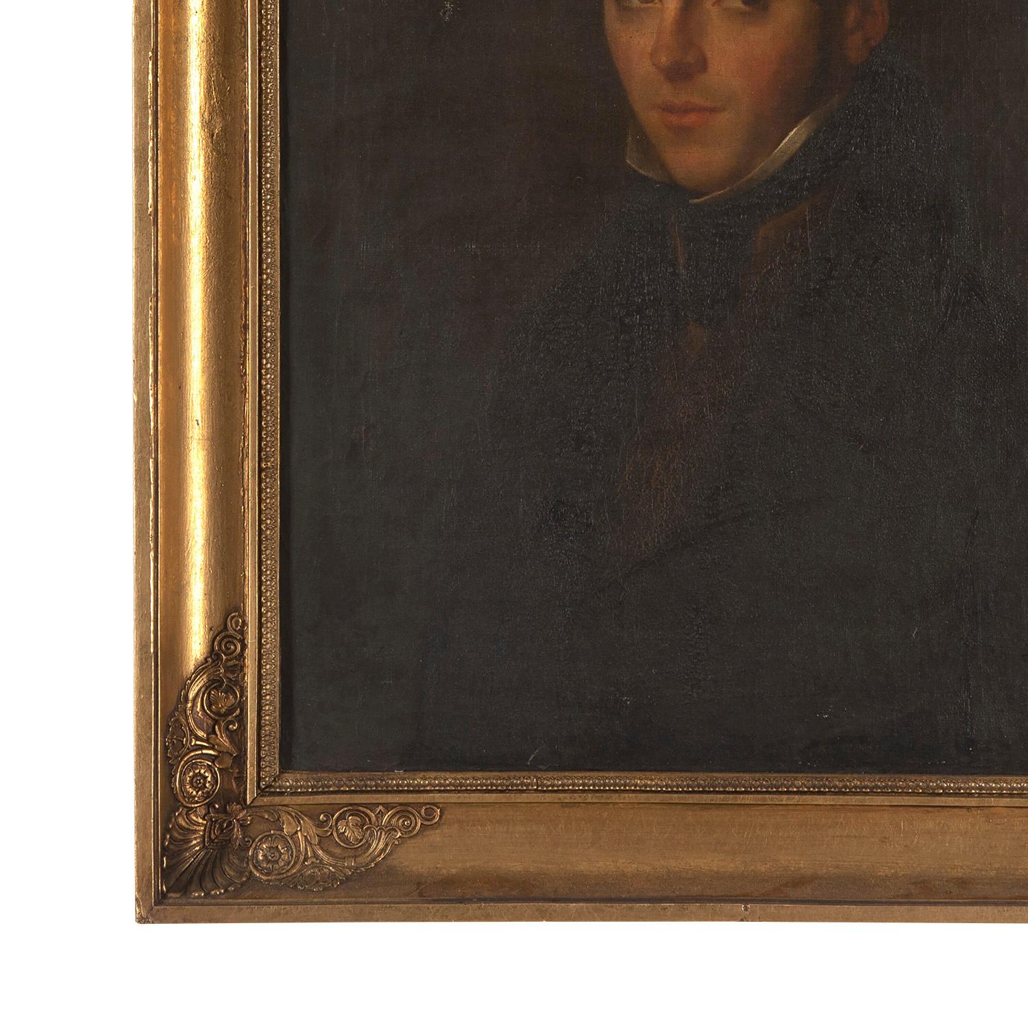 Canvas 19th Century Portrait of a Gent