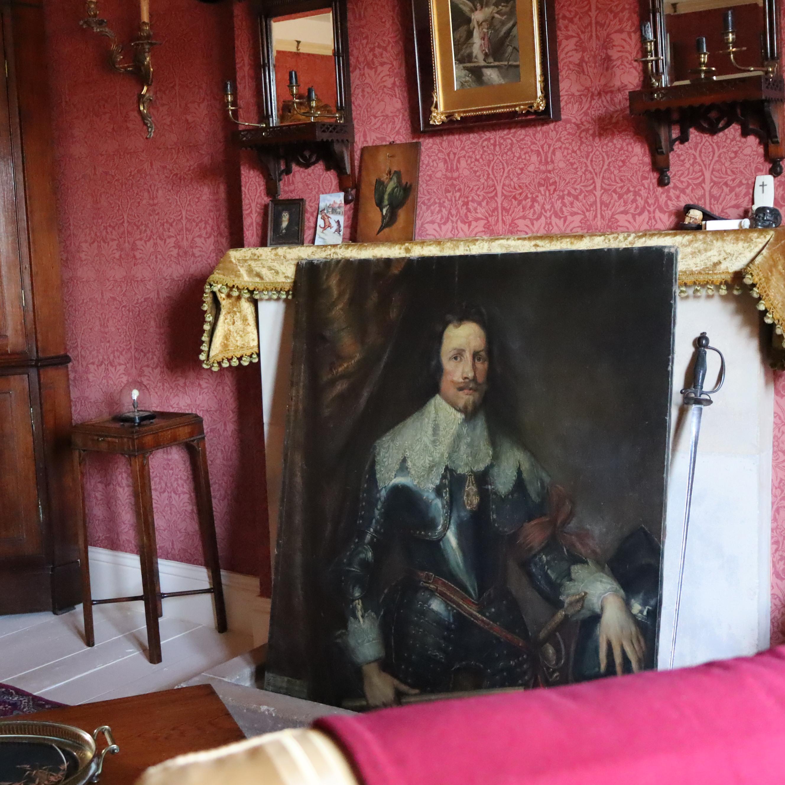 Retrato del siglo XIX del príncipe Tommaso Francesco de Saboya-Carignano Barroco en venta