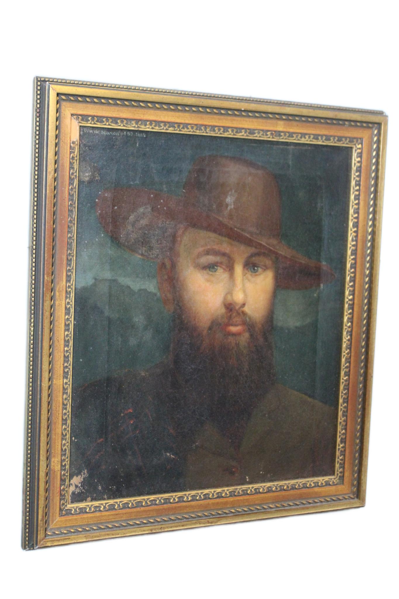 19th-Century Portrait of William Morton, Civil Engineer
Inscribed top left William Morton at 50 1882

Step into history with this exceptional 19th-century portrait of William Morton, a pioneering civil engineer. His groundbreaking work helped shape