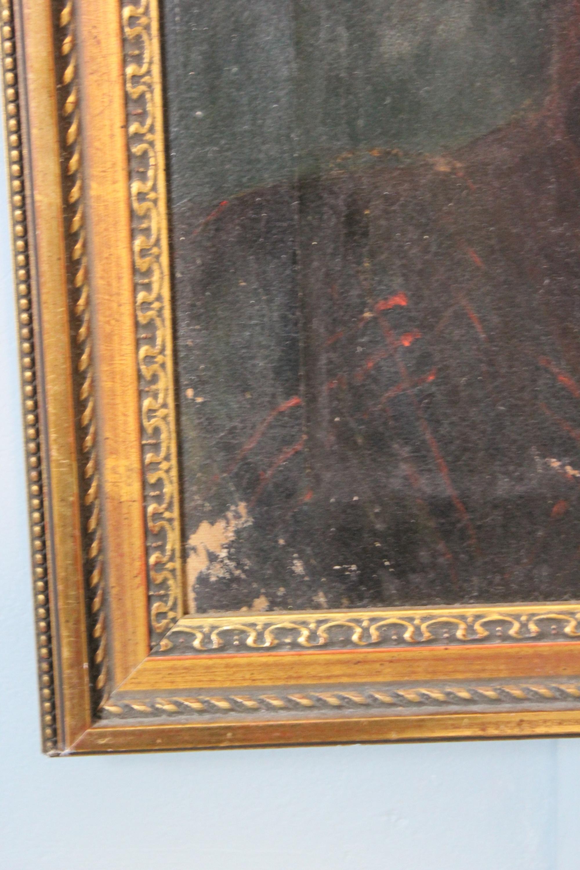 19th Century 19th century English school Portrait of Railway Engineer For Sale