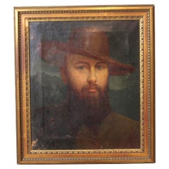 19th century English school Portrait of Railway Engineer